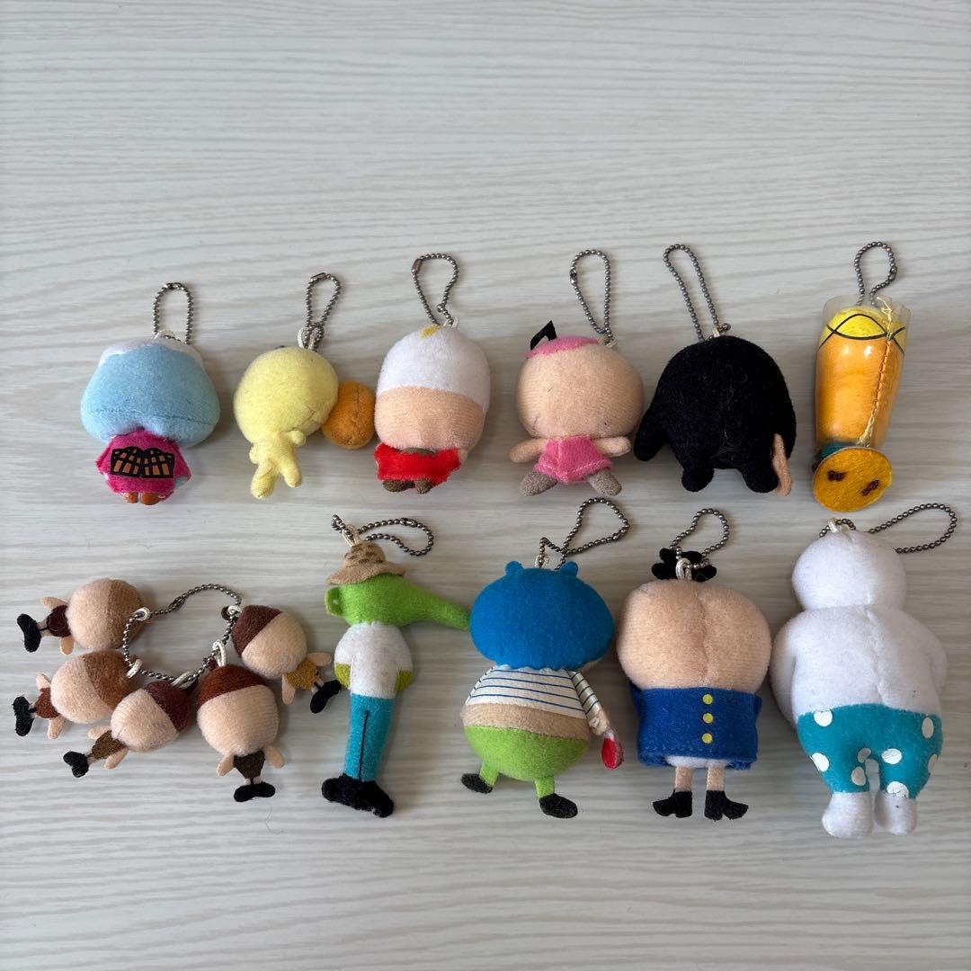 でこぼこフレンズ ぬいぐるみ マスコット キーホルダー 11点セット レトロ