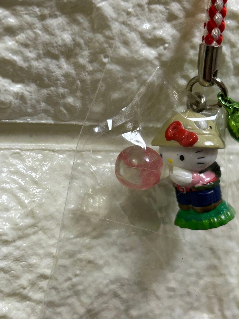 ご当地キティ【絵日記】【ヤッホー】山バージョン 根付ストラップ