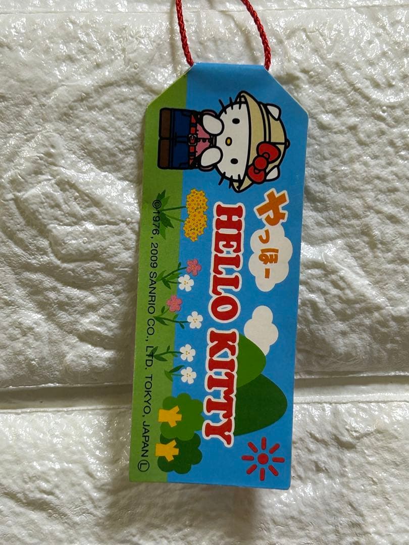 ご当地キティ【絵日記】【ヤッホー】山バージョン 根付ストラップ