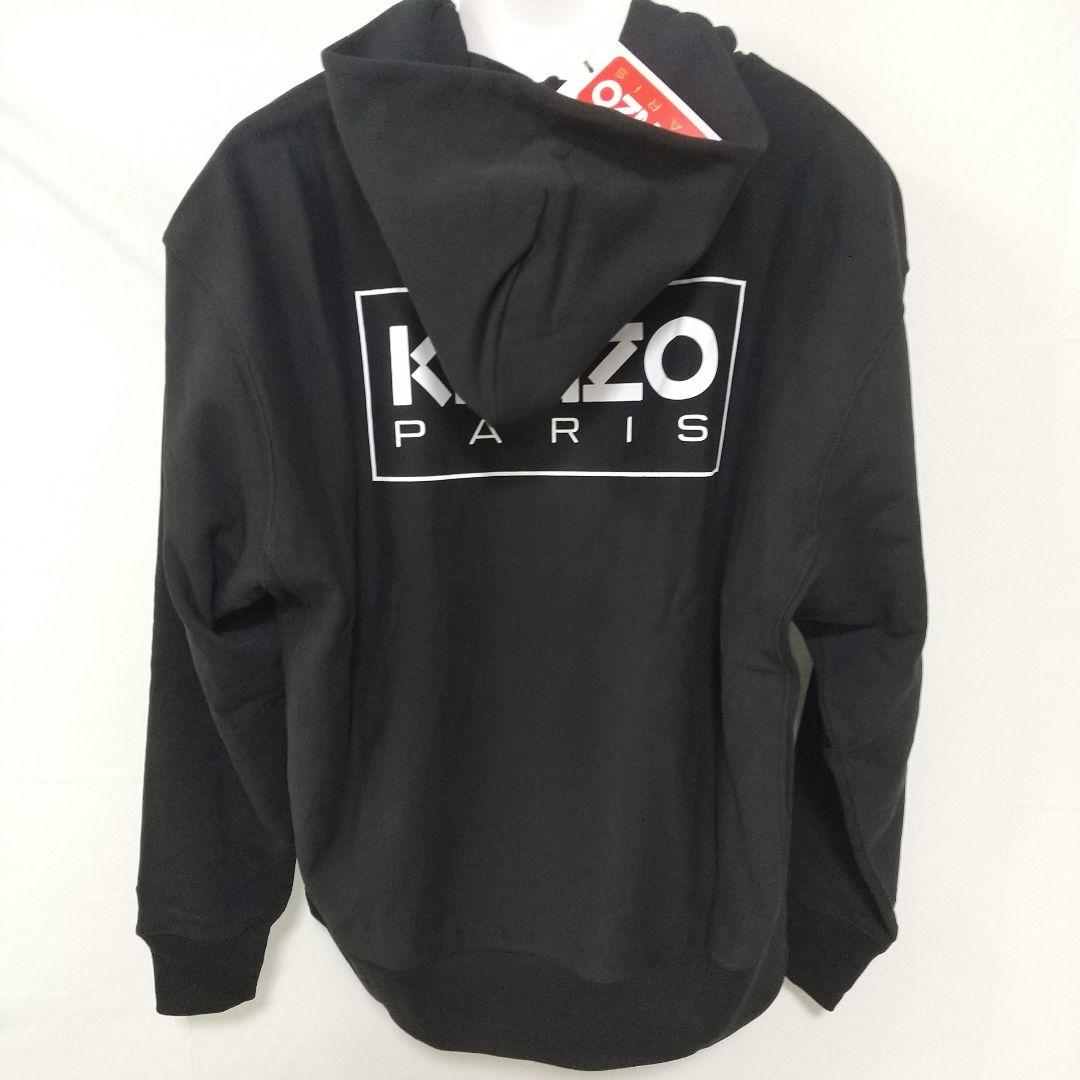 KENZO　パーカー　黒　L　フーディ　新品未使用　タグ付き