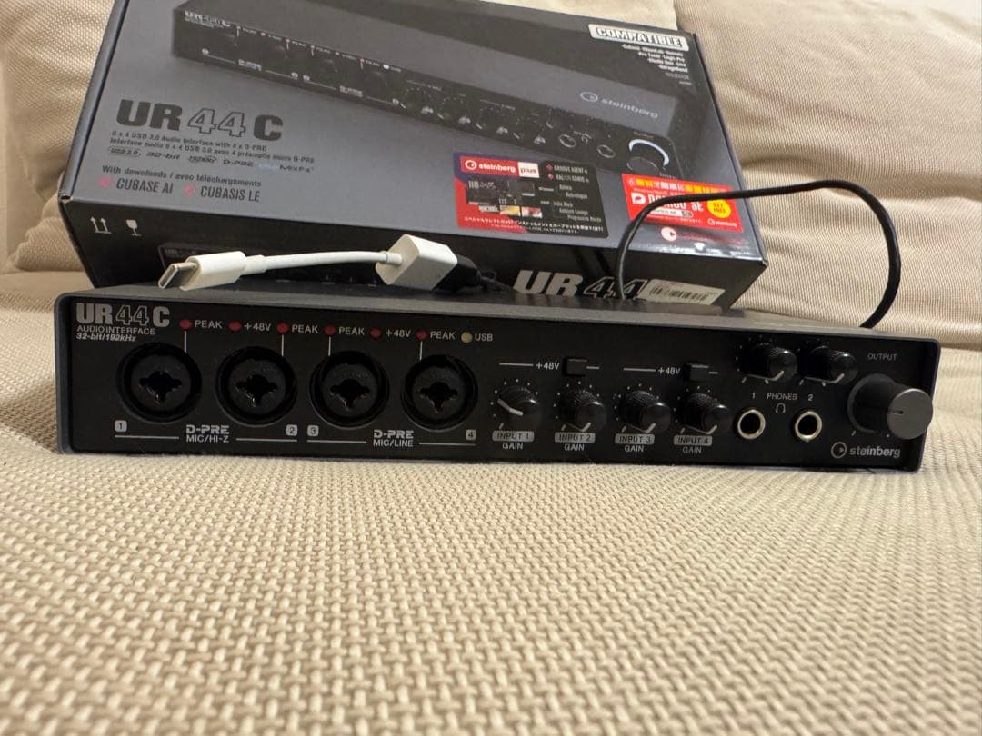 UR44C USBオーディオインターフェイス