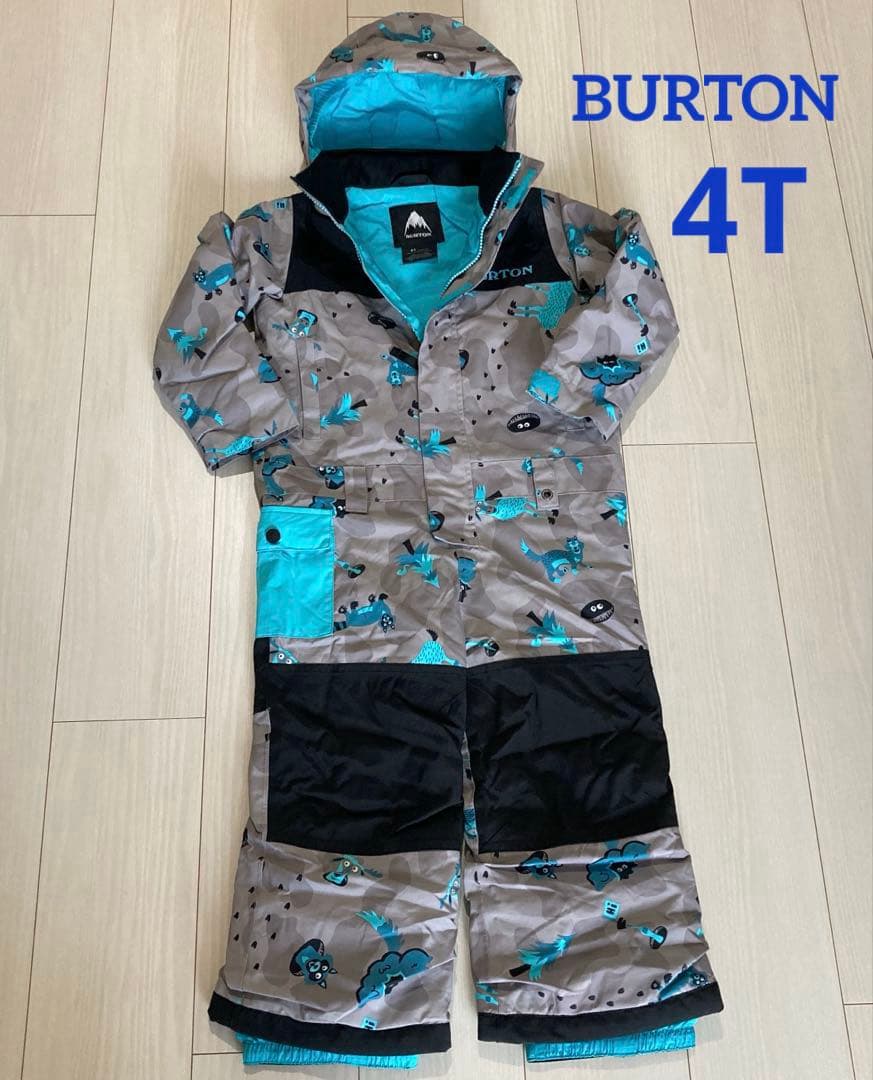 【美品】BURTON バートン 4T つなぎ スノーウェア スノーボード スキー