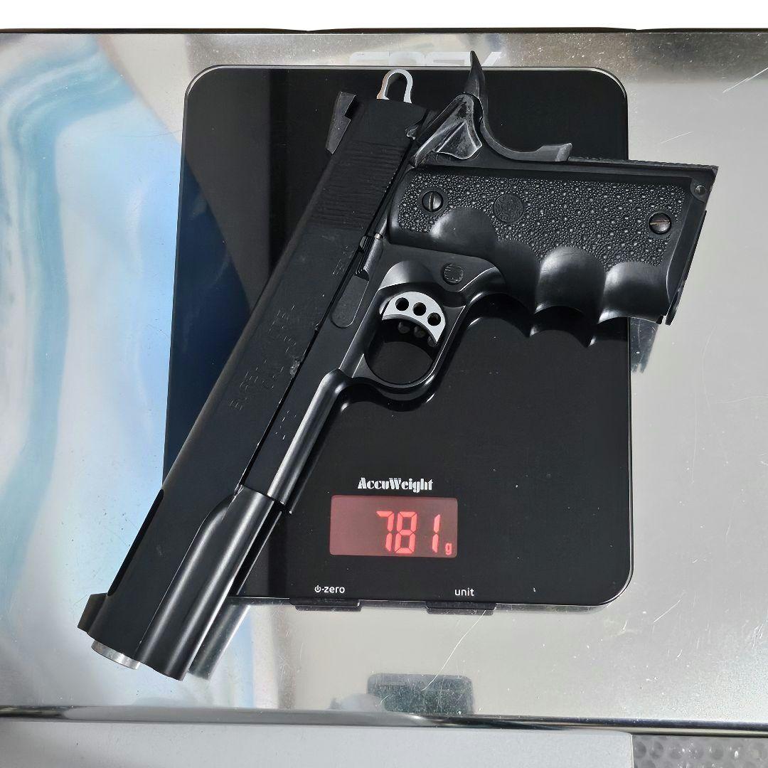 新日本模型 WA提供マグナ 純正ガスブロ FBI CUSTOM ブラック