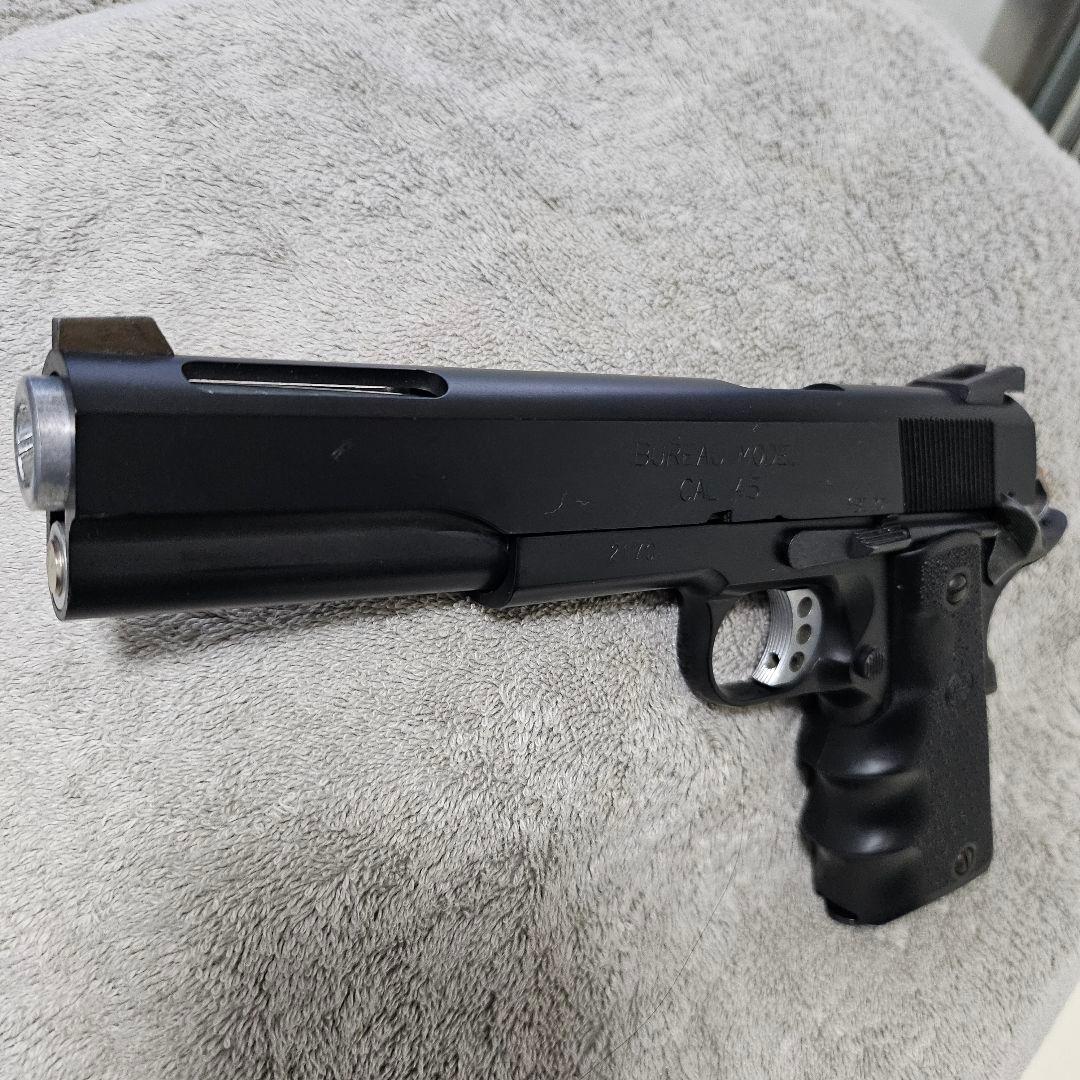 新日本模型 WA提供マグナ 純正ガスブロ FBI CUSTOM ブラック