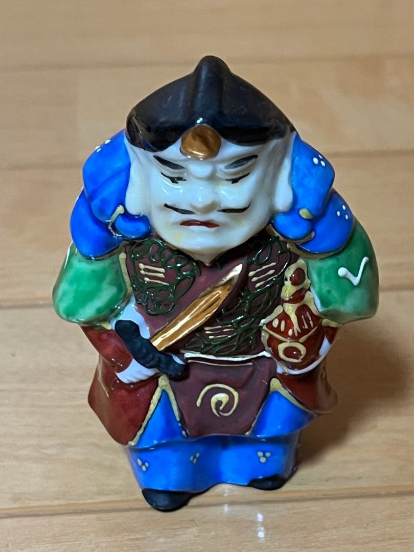 九谷焼 七福神 神様7柱セット 縁起物 置物 昭和レトロ　希少品