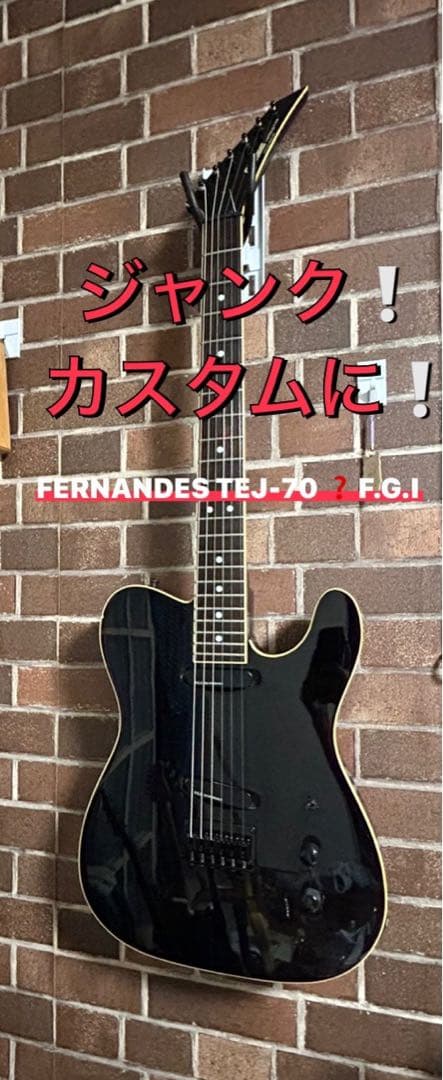 ジャンク❕FERNANDES　TEJ-70　F.G.I. アクティブPU