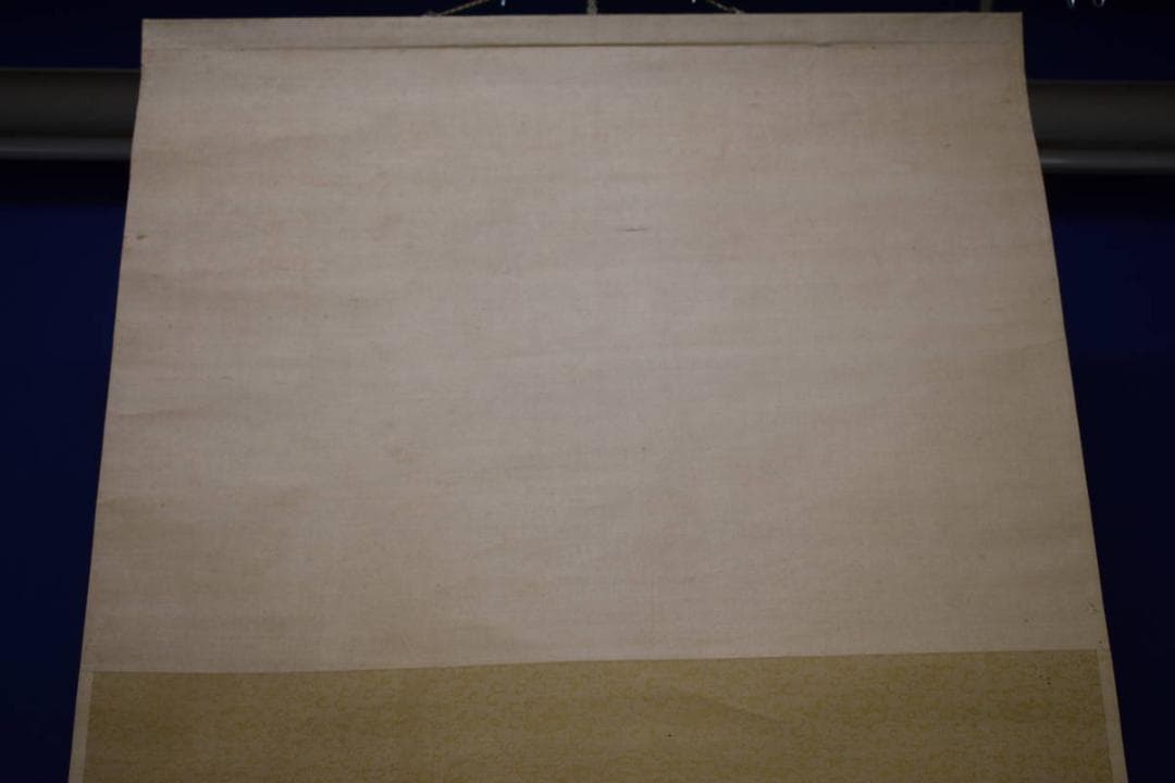 真作/日本南画院会長兼理事長/河野秋邨/海岸図/海/波/布袋屋掛軸HH-478