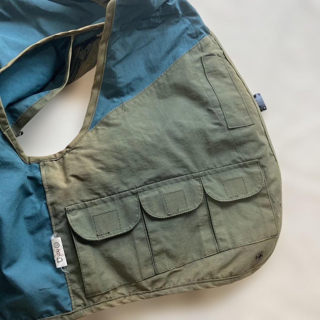 Angler's House フィッシングベスト Mサイズ　ナイロンベスト　古着