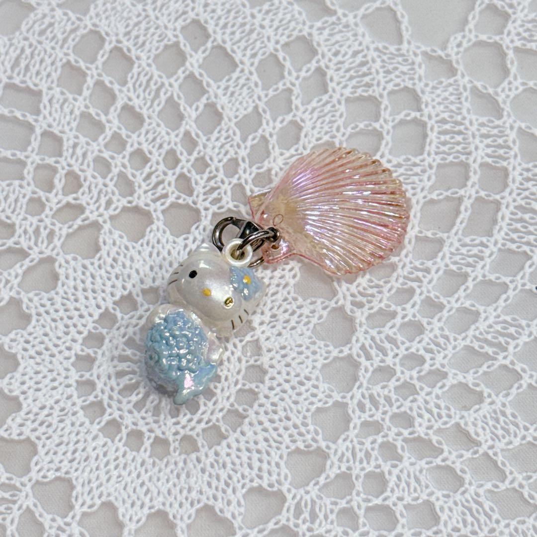 キティ　ハローキティ　人魚　マーメイド　キーホルダー　レトロ　平成　レア