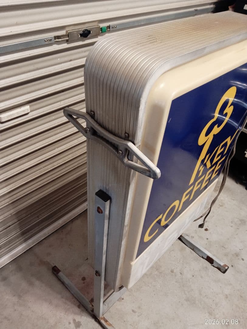 KEY COFFEE 看板　昭和レトロ