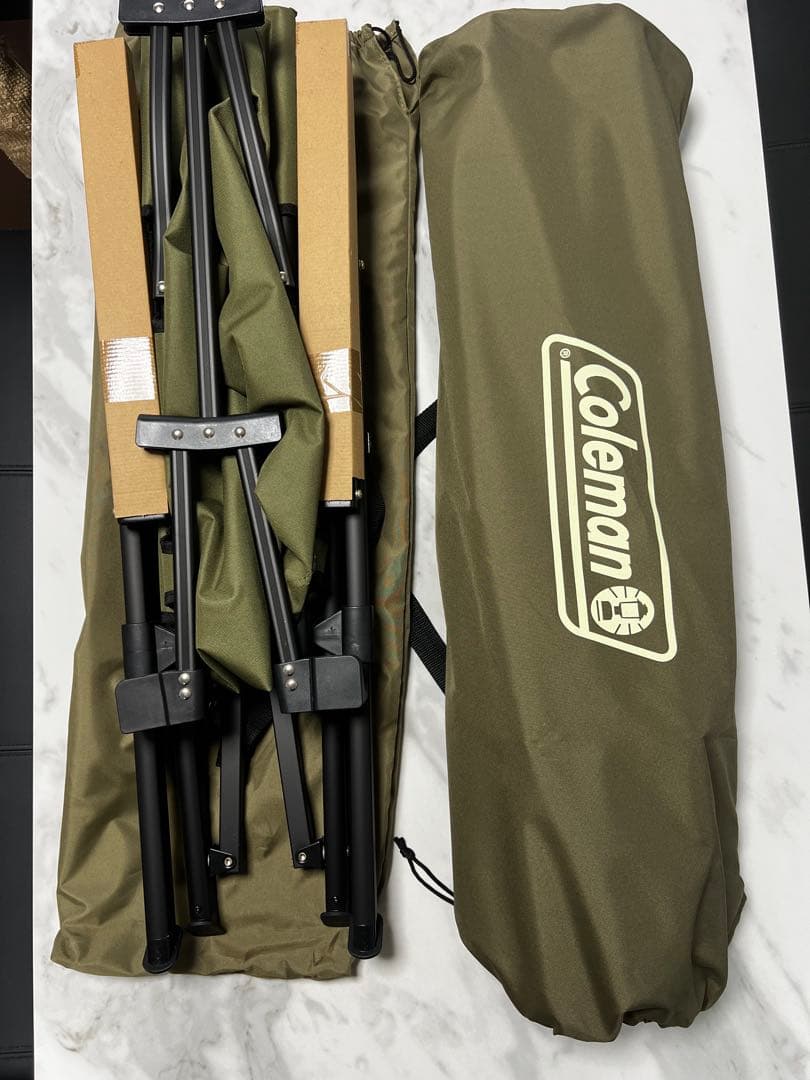 コールマン　LAY chair レイチェア　２台セット　オリーブ未使用