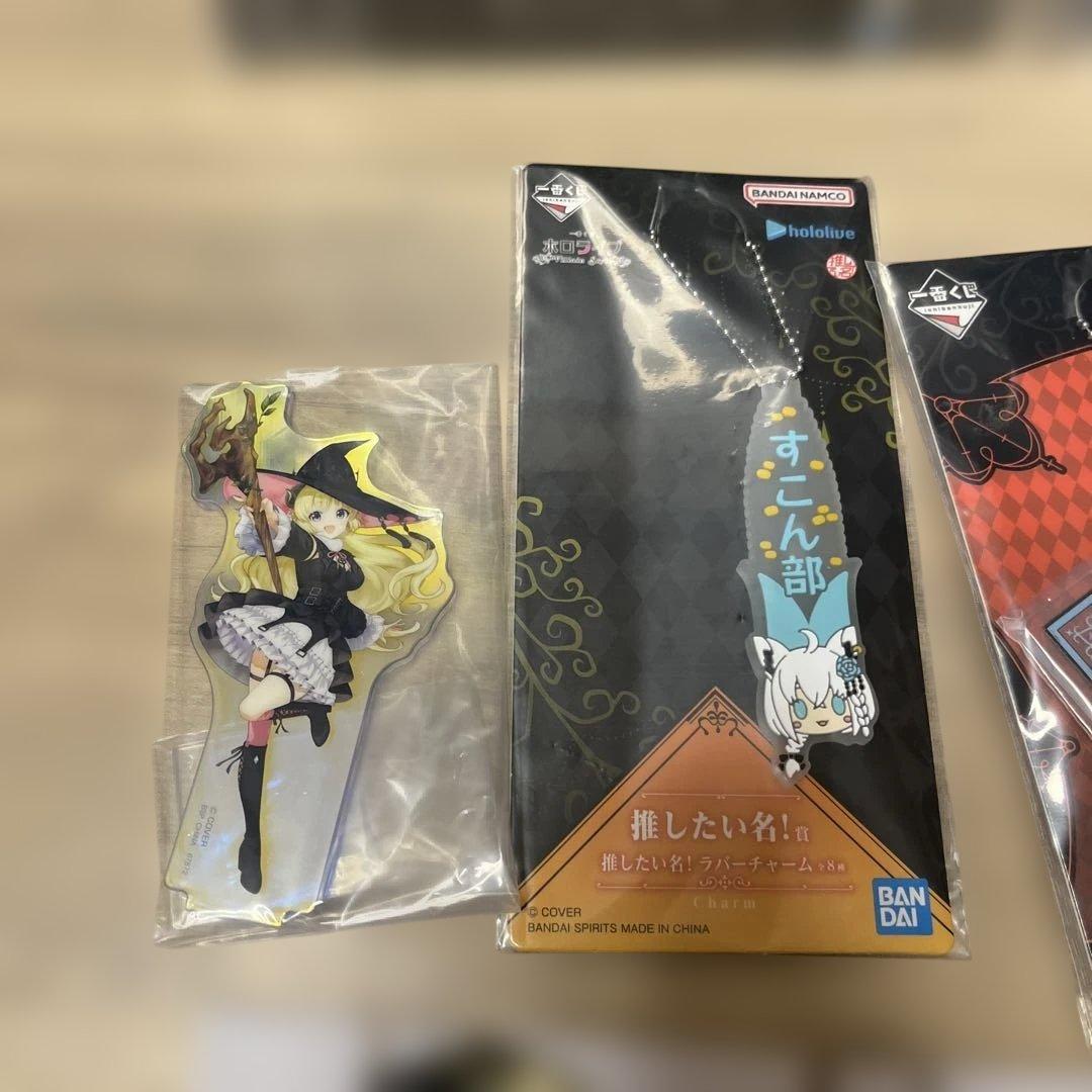 一番くじ ホロライブ 白上フブキ フィギュア アクリルボード