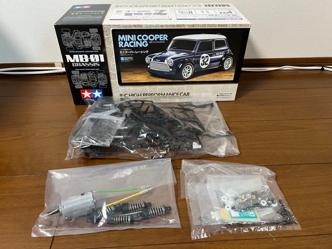 Tamiya Mini Cooper Racing 1/10 プロポセット付き