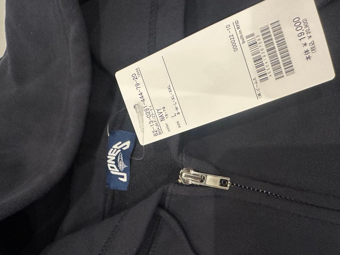 ビームスゴルフ ジョーンズ コラボパーカー ネイビー