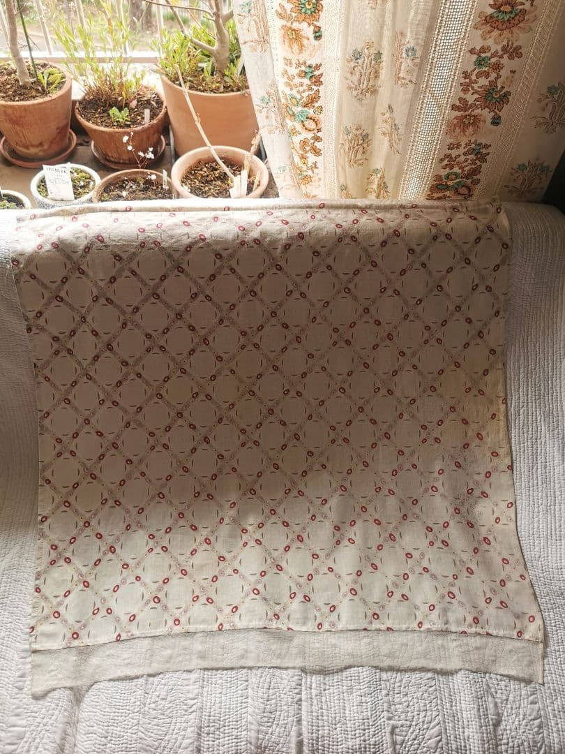 アンティークトレリスローズ花柄フレンチファブリック 花舞レース装飾カーテンパネル