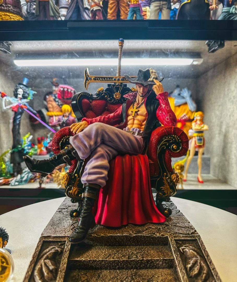 ワンピース ジュラキュール ミホーク フィギュア 塗装済み完成品 ガレージキット