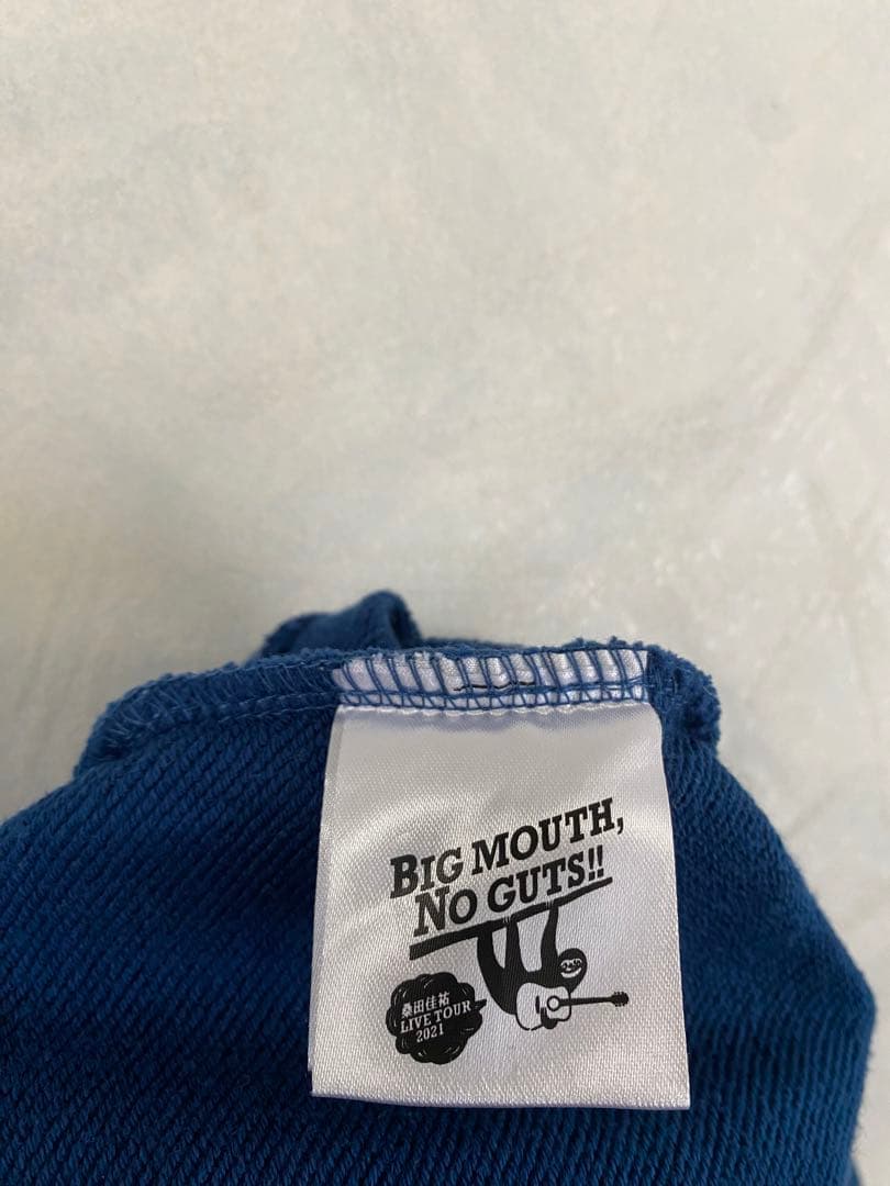 桑田佳祐 2021 BIG MOUTH, NO GUTS!! パーカー M