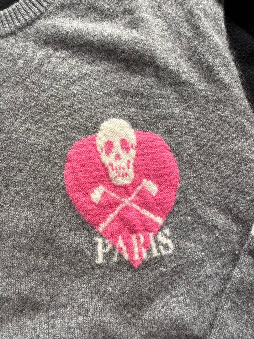 MARK&LONA★50サイズ★激レア★カシミヤ100ニット★金田久美子プロ着用