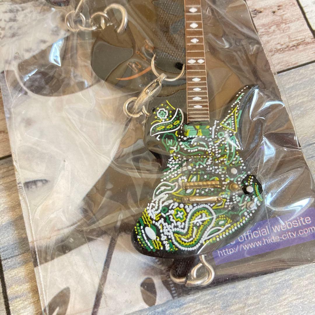 hide 携帯ストラップ　ギターコレクション　3点セット　貴重　レア