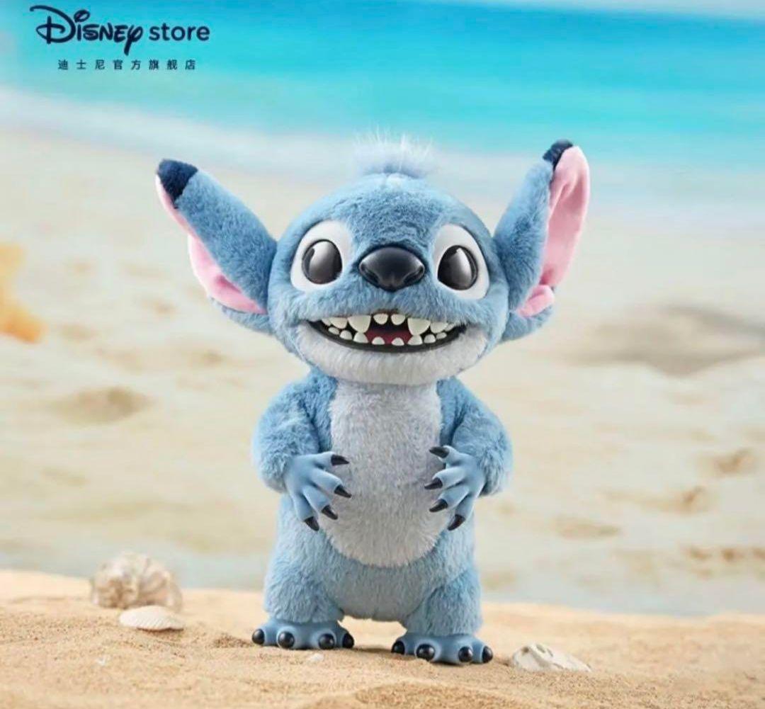 海外限定 　スティッチ　リアルぬいぐるみ　28cm　実写映画　海外公式正規品