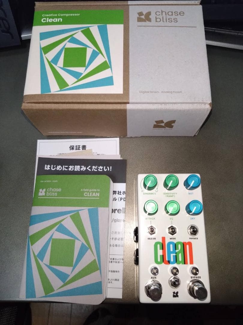 新品 Chase Bliss Audio Clean Compressor