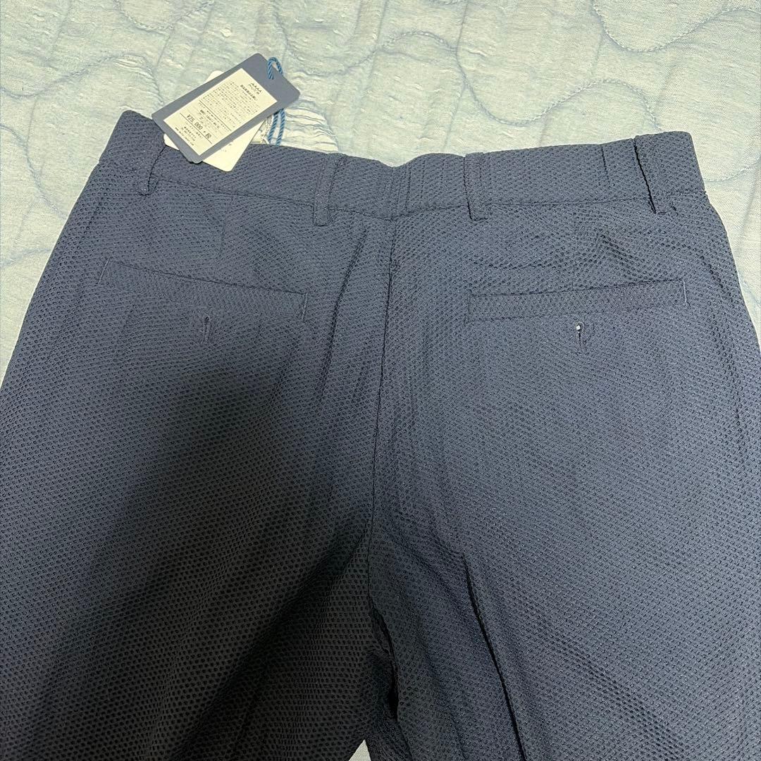 ムータマリン　ストレッチメッシュ ワイドパンツ