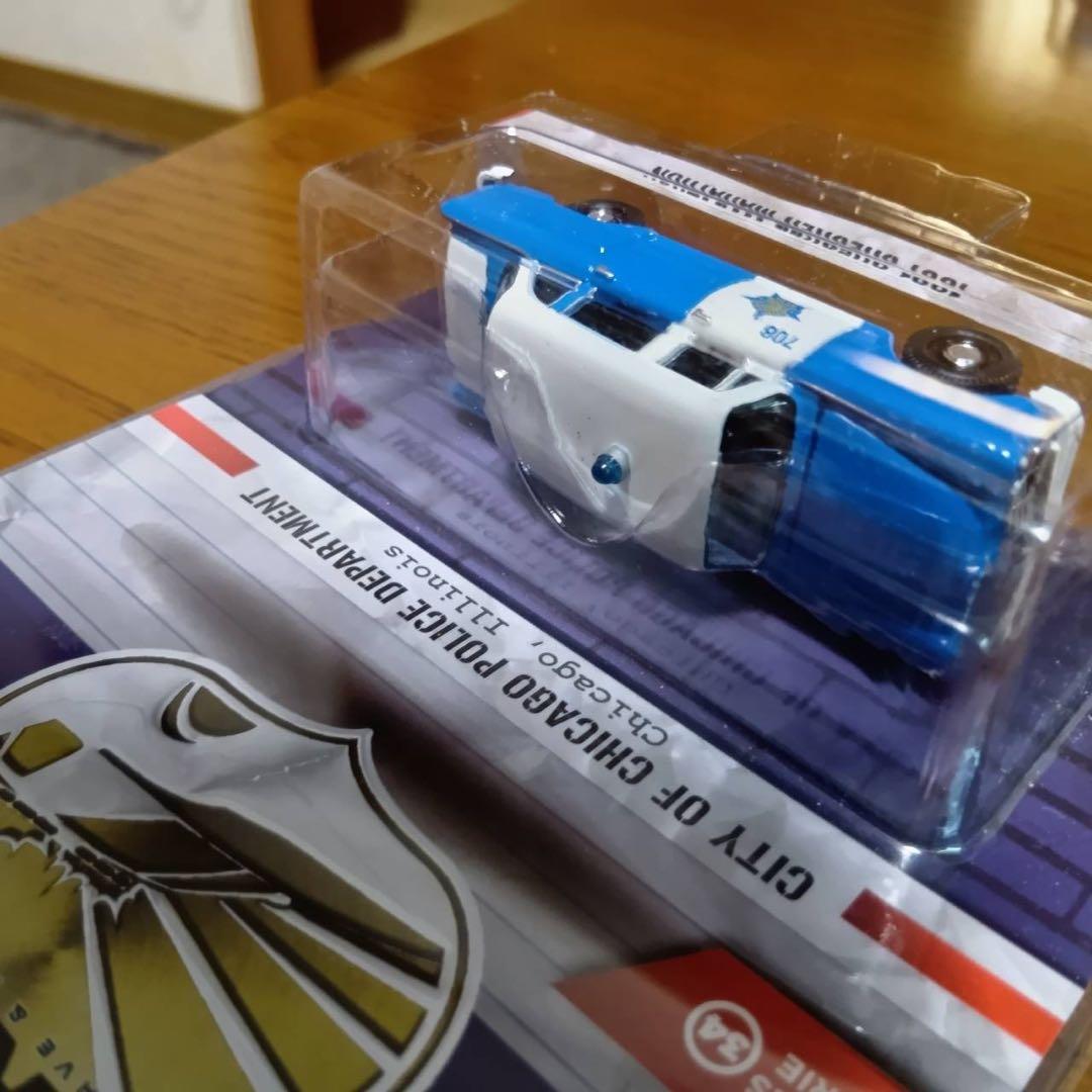 【5台セット】グリーンライト　ホットパシュート パトロールカー　1/64