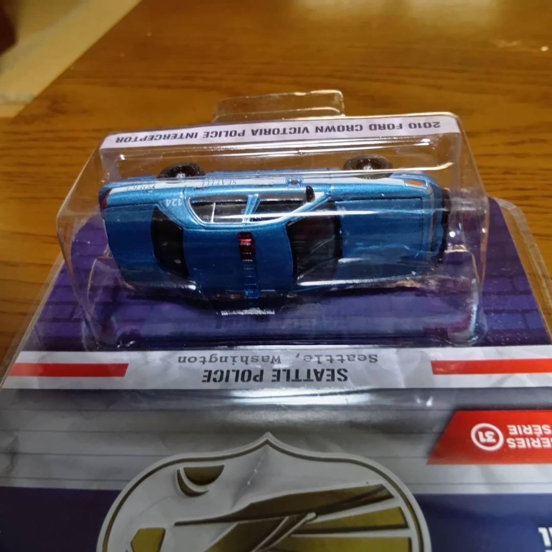 【5台セット】グリーンライト　ホットパシュート パトロールカー　1/64