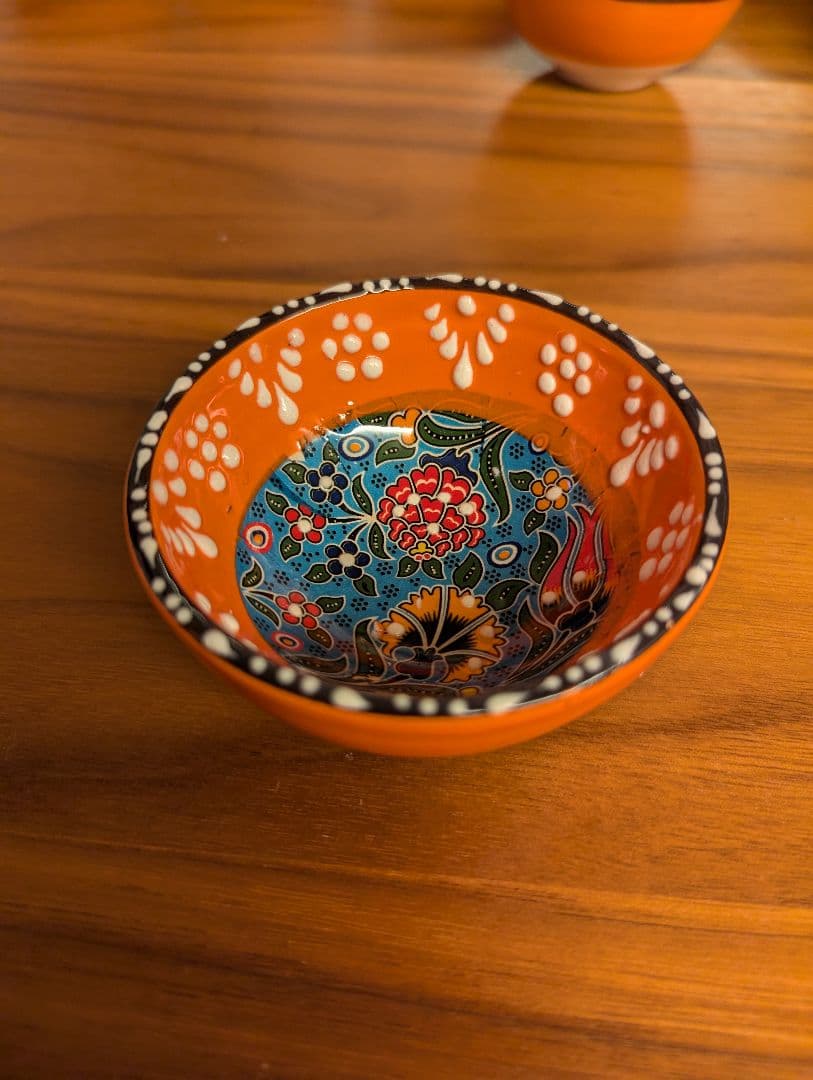 キュタフヤ小皿　小物入れ　陶器　トルコ製　伝統工芸品　10個セット