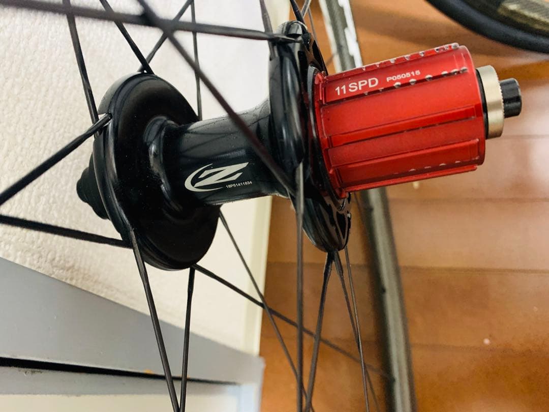 ZIPP 202 カーボンホイール チューブラー 前後 11s美品