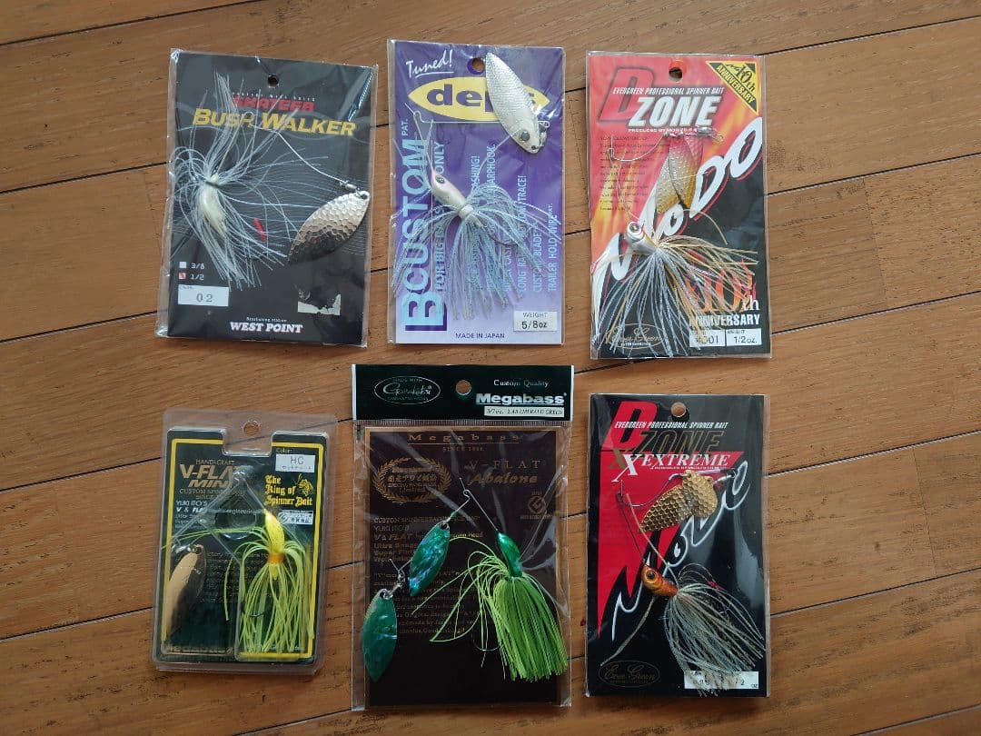 メガバス V-FLAT アバロン 3/7 エメラルドグリーン 等 レア品6個纏め