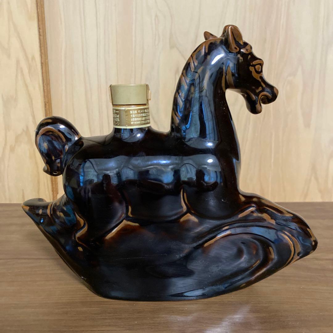 サントリー　ローヤル １２年　未開封　干支ボトル　馬 午　2002年 加藤工芸