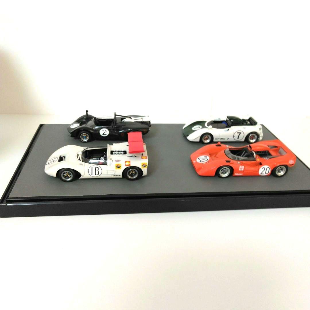 EBBRO トヨタ 7 68,69　日産R381R382 ミニカーセット1/43
