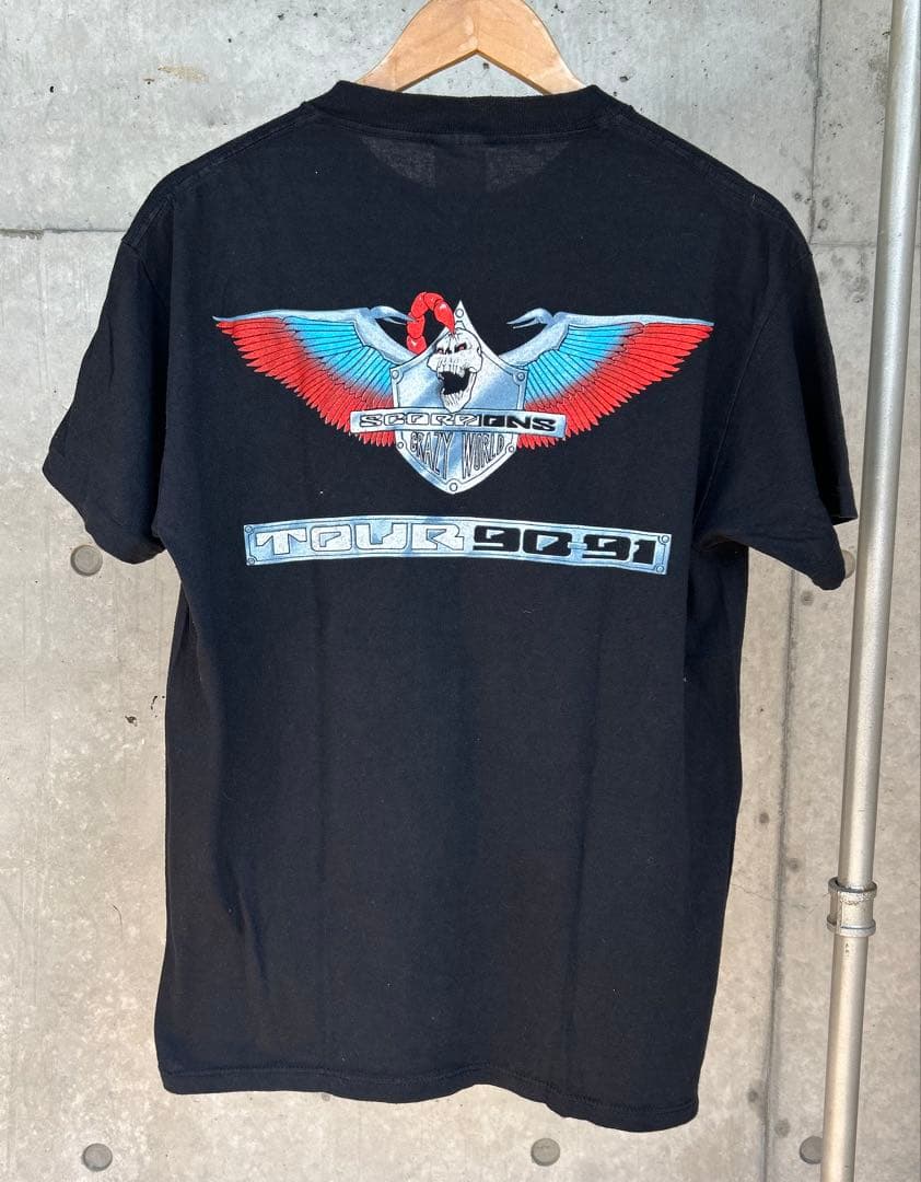 Scorpions スコーピオンズ tour Tシャツ 90-91 バンドT