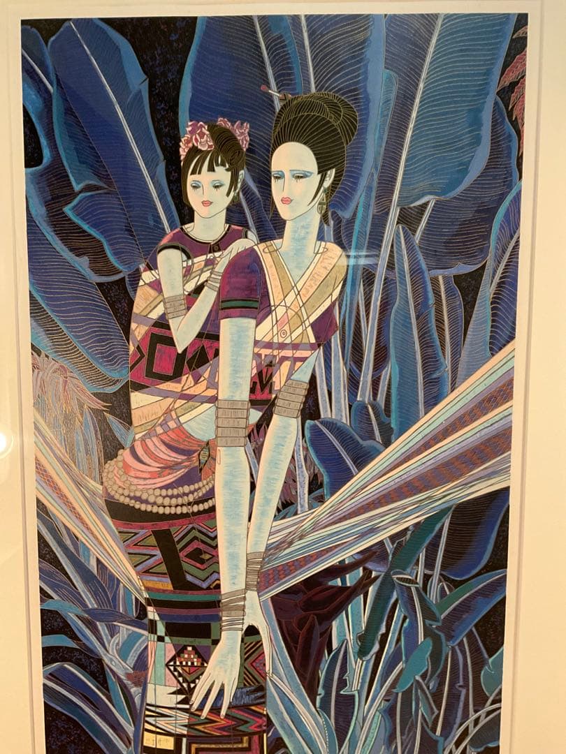 ティンシャオカン(丁紹光)「希望の光」シルクスクリーン　直筆サイン・作品証明書有