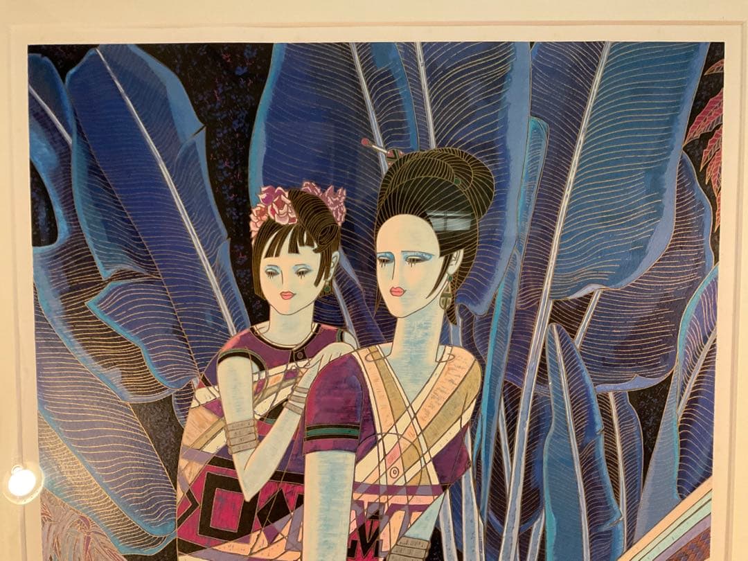 ティンシャオカン(丁紹光)「希望の光」シルクスクリーン　直筆サイン・作品証明書有