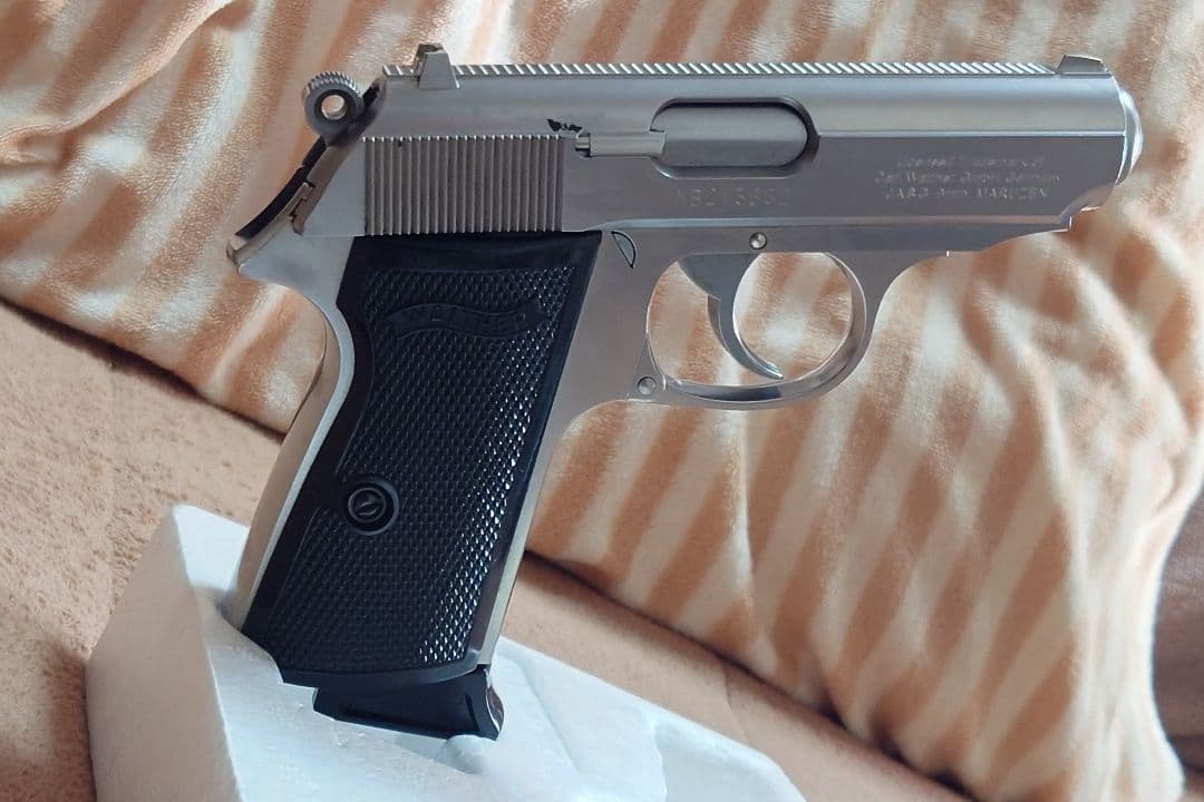 【超美品】マルゼン　ワルサーPPK/S ガスガン　(ジャンク)