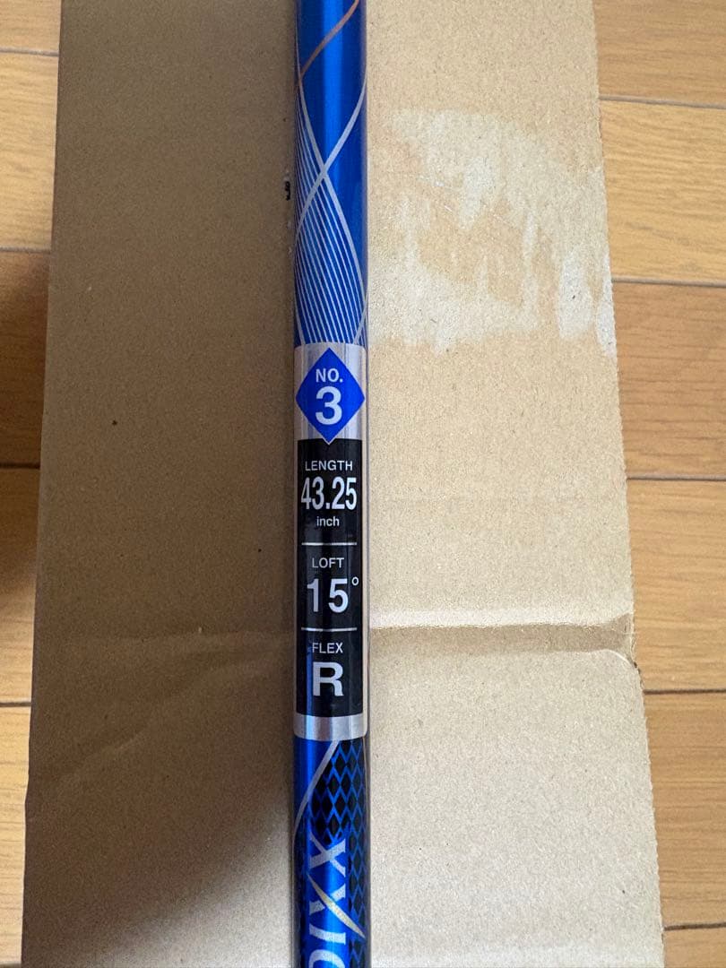 ゼクシオ10フェアウェイウッド3番（15度）Rフレックス ヘッドカバー付き