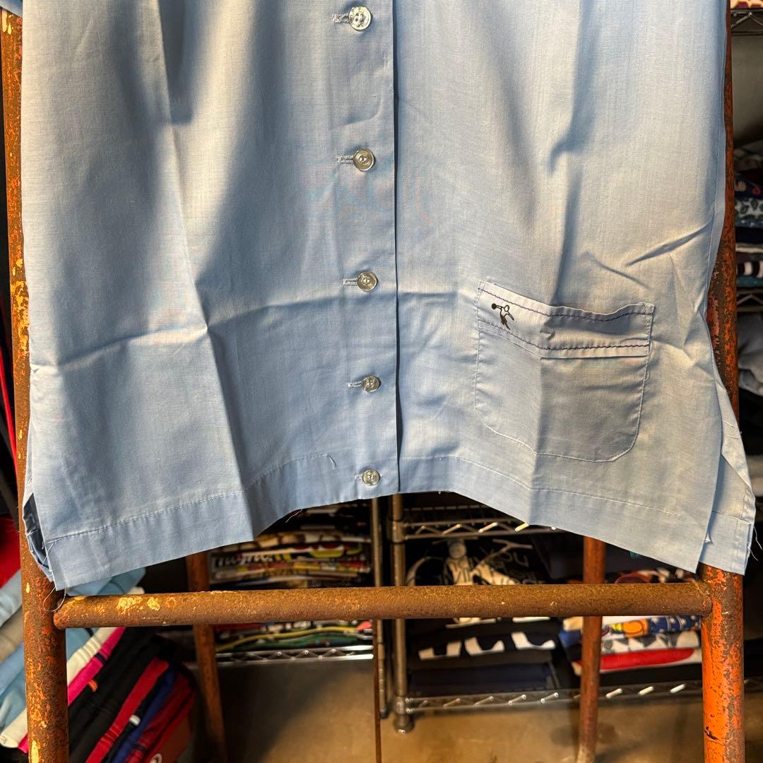 70s ビンテージの半シャツ King Louie キングルイ ボーリングシャツ