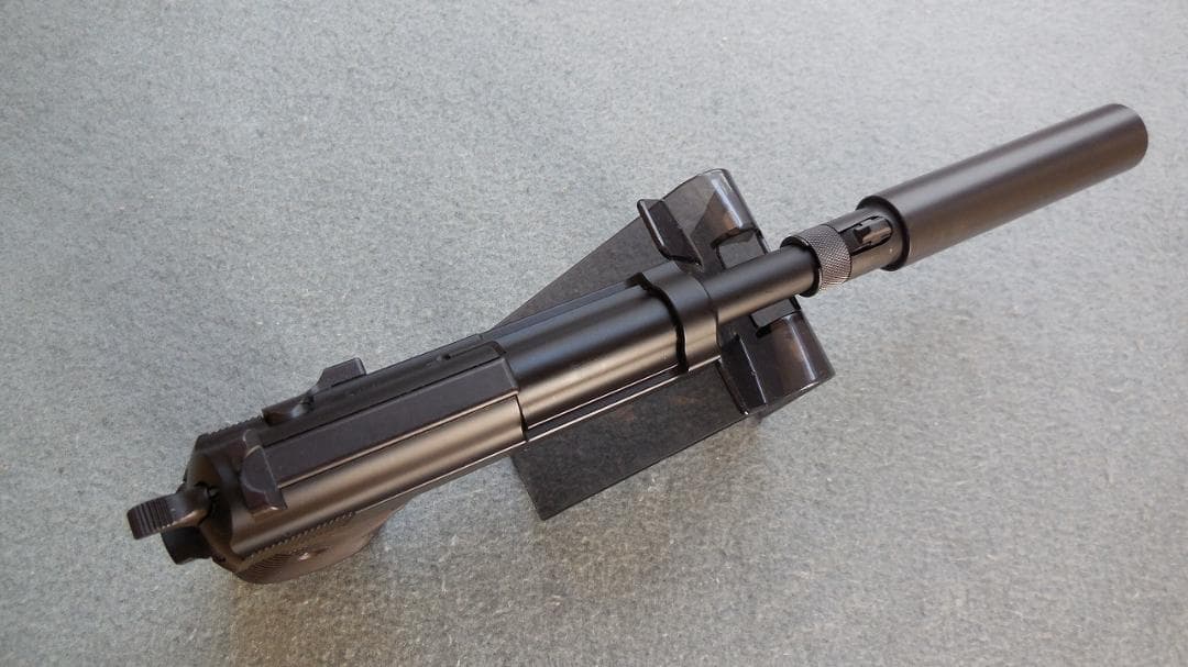 マルゼン　ワルサーP38　ac41　ガスガン専用　サイレンサー　オリジナル品