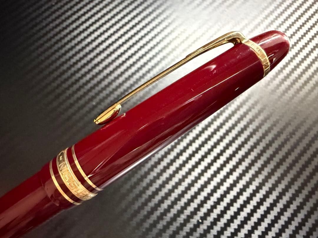 未使用に近い モンブラン マイスターシュテュック 145 ボルドー F 万年筆