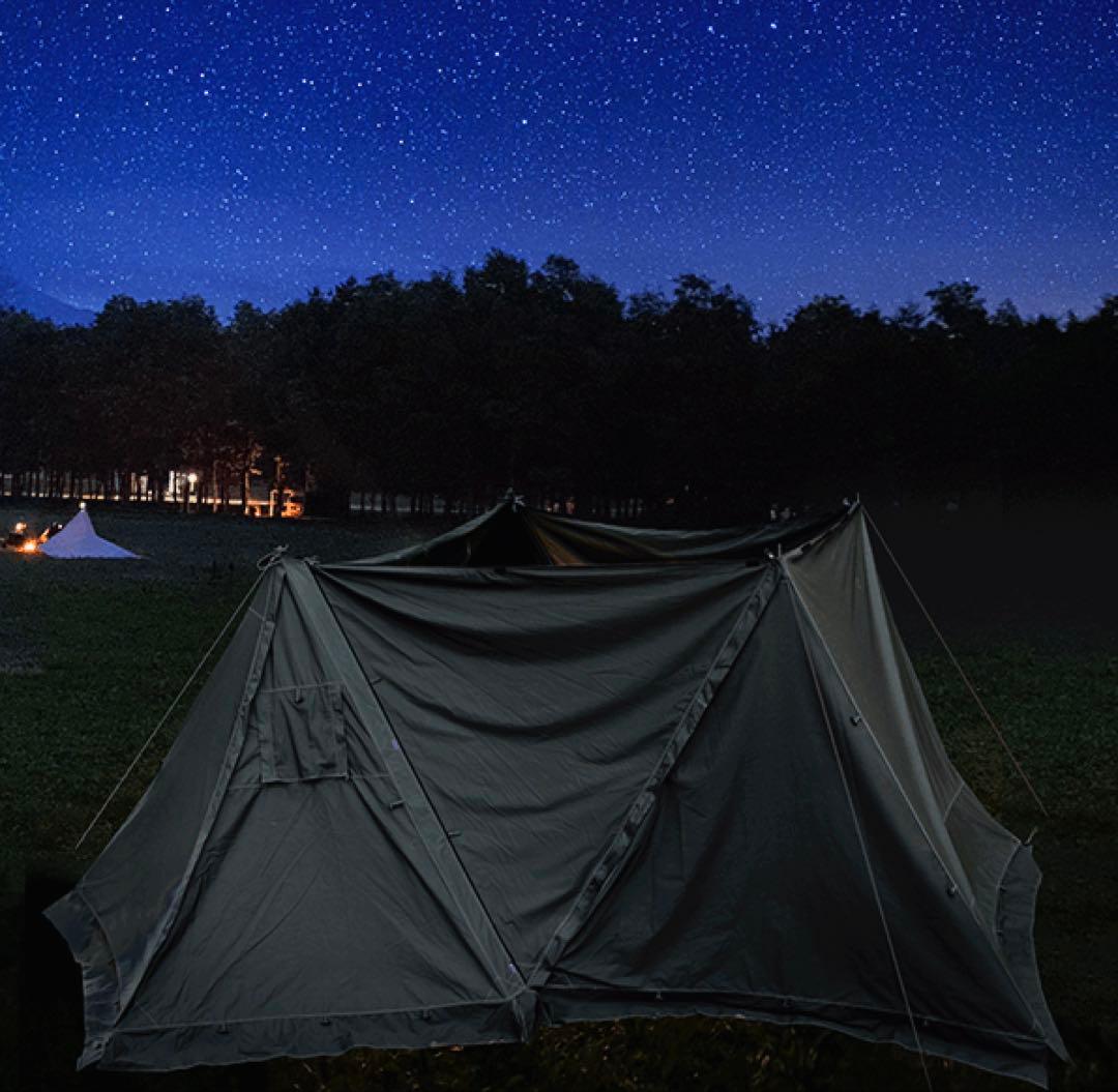 大型パップテント【 値下】trans-EX rua designブラック