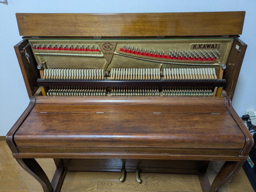 K.KAWAI アップライトピアノ 64鍵 木製