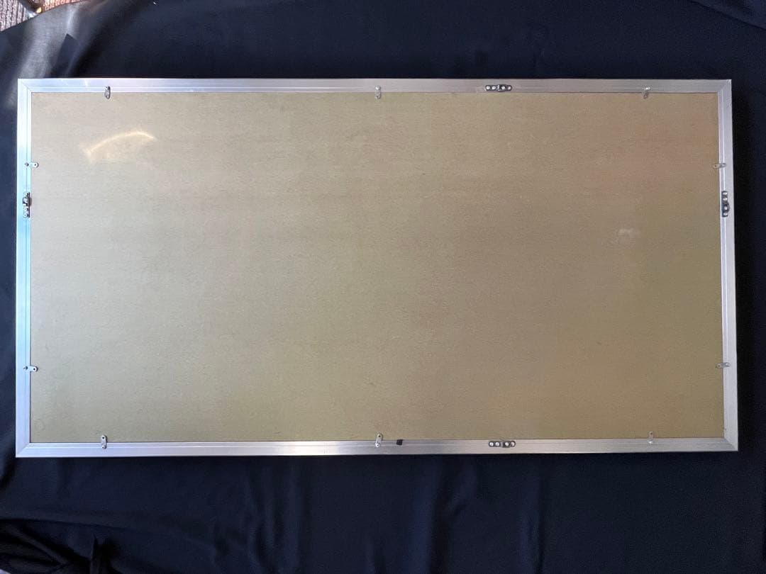 【大型】日展特選作家 百貫華峰（俊夫）染額 A