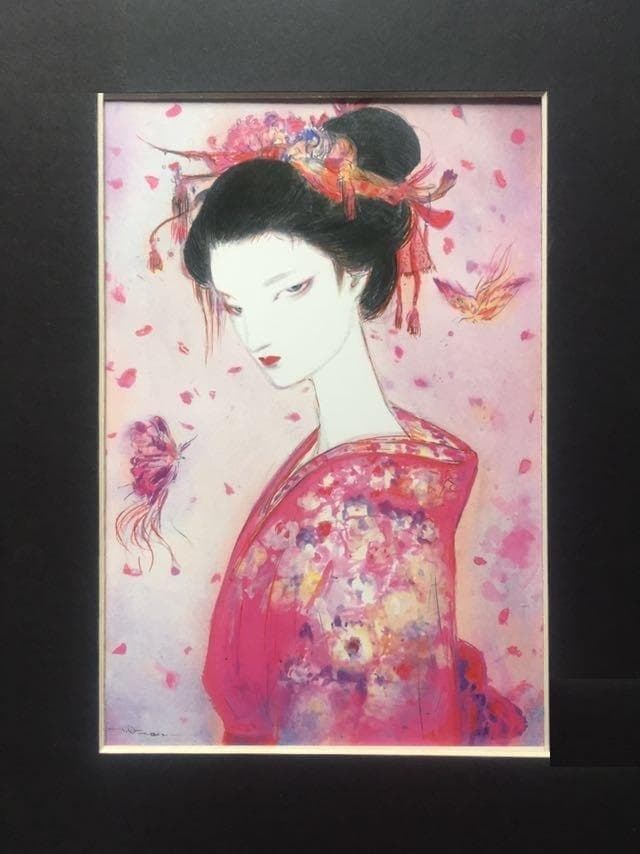 天野喜孝　希少画集より　新品高級装付き　美品