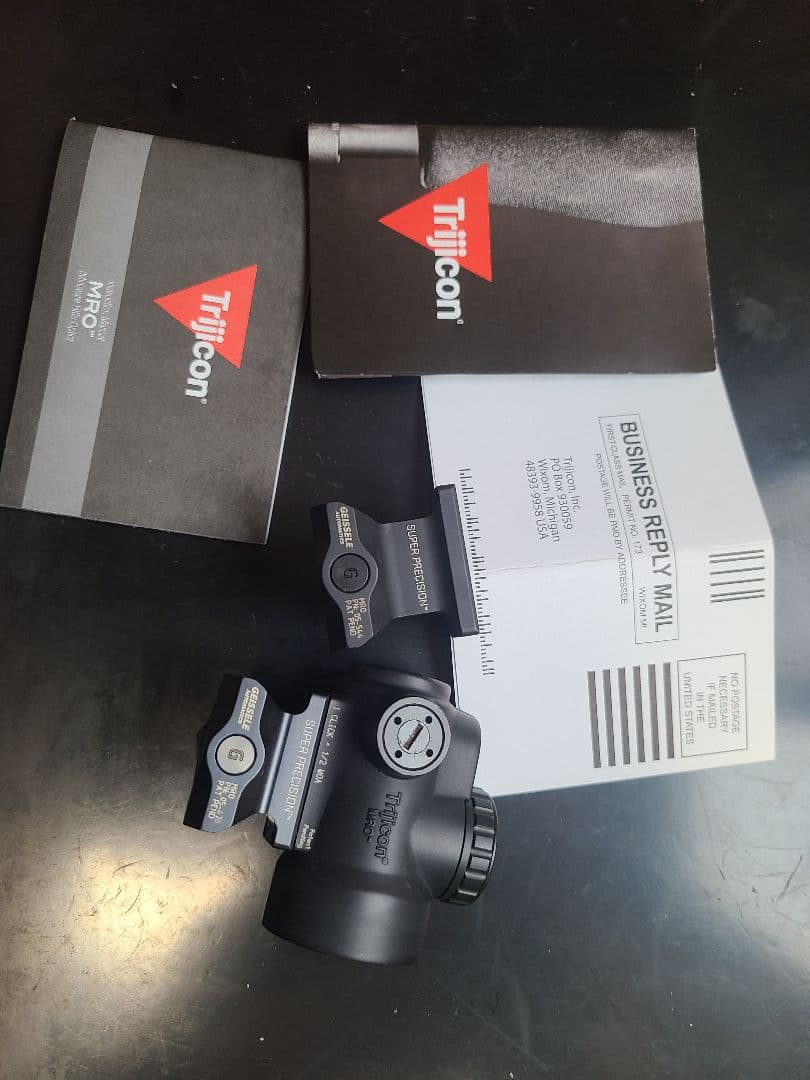 Trijicon MRO 光学サイト 実物 マウント2set