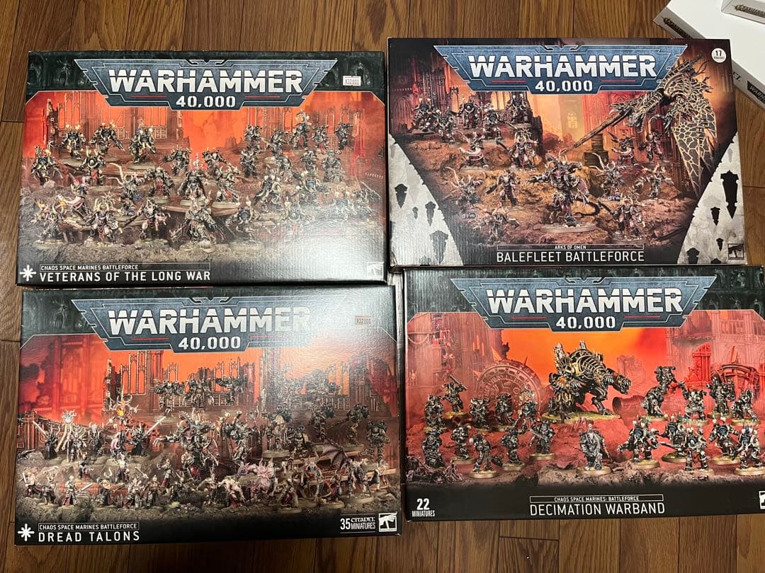 ウォーハンマー　ケイオスまとめ