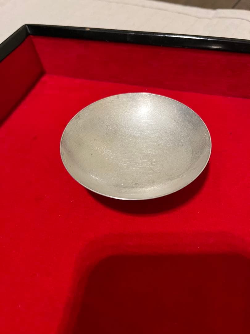 純銀45g 銀杯　マルハ創業80周年記念銀杯　昭和35年