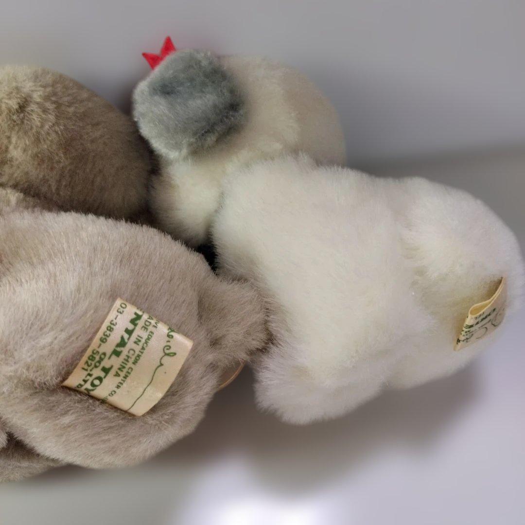 うめ吉　あやか 犬のぬいぐるみ 2体セット