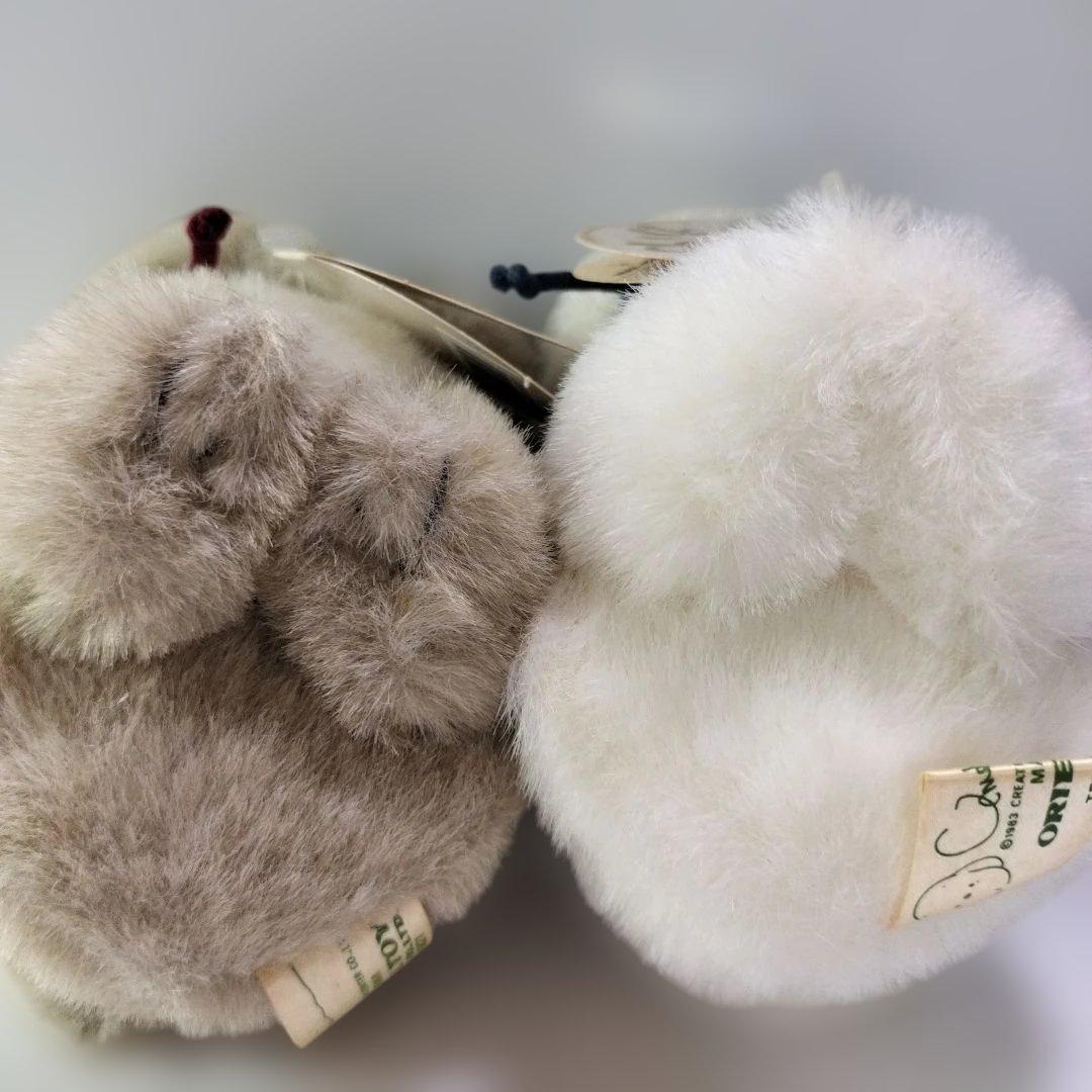 うめ吉　あやか 犬のぬいぐるみ 2体セット